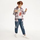 Cool Club, Spodnie jeansowe dziewczęce, mom high waist, denim