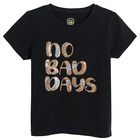 Cool Club, T-shirt dziewczęcy, czarny