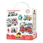 CzuCzu, Pojazdy w akcji, puzzle progresywne