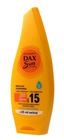 Dax Sun, emulsja ochronna do opalania SPF 15, z masłem kakaowym i olejem arganowym, 175 ml