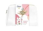 Dove, zestaw prezentowy, naturally caring w kosmetyczce, deo spray, 150 ml + żel pod prysznic, 225ml + balsam do ciała, 250 ml