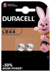 Duracell, bateria alkaliczna, LR44, 2 szt.