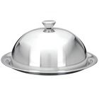 Excellent Houseware, taca do serwowania, stalowa z kloszem, 26 cm