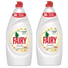 Fairy, Sensitive Chamomile & Vit E, płyn do mycia naczyń, 2-900 ml