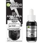 Garnier, Pure Active, serum przeciw niedoskonałościom, AHA + BHA + węgiel, 30 ml