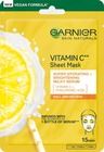 Garnier Skin Naturals, Vitamin c, maska na tkaninie, intensywnie nawilżająca, 28 g