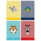 Herlitz, teczka z gumką, cute animals, A4