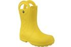 Kalosze dziecięce, żółte, Crocs Handle It Rain Boot Kids