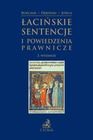 Łacińskie sentencje i powiedzenia prawnicze