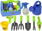 Lean Toys, zestaw ogrodowy z narzędziami do piaskownicy