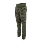 Legginsy dziewczęce, ciemnozielone, moro, Tup Tup