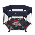 Lionelo, Roel, kojec dla dziecka, Blue Navy, 112-112 cm