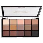 Makeup Revolution, paleta cieni do powiek, Reloaded Basic Mattes