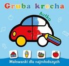 Malowanka gruba krecha. Auta. Naklejki