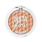 Miss Sporty, Insta Glow Bronzer, bronzer do twarzy, 001 Sunkissed Blonde, 5g