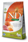 N&D Pumpkin, karma bezzbożowa dla psów dorosłych, rasy małe, dzik i jabłko, 7 kg