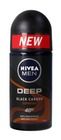Nivea, dezodorant, deep black carbon espresso, roll-on, 50 ml