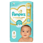 Pampers, Premium Care, pieluchy jednorazowe, rozmiar 3, 6-10 kg, 60 szt.