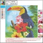 Panta Plast, mozaika diamentowa 5D kit, Tukan, 20-20 cm