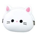 Panta Plast, portfelik silikonowy, White Cat