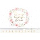 Passion Cards, zaproszenie na Komunię z kopertą, 17-10 cm, 5 szt.