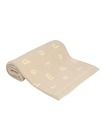 Piapimo, HandyBlanky, Literki, kocyk, żółty, piaskowy, 80-100 cm