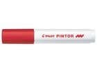 Pilot, Pintor M, marker permanentny, czerwony