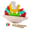 Plan Toys, Drewniana gra balansująca, Łódka