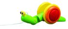 Plan Toys, Drewniany ślimak do ciągnięcia