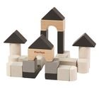 Plan Toys, mini klocki, drewniane, 24 elementy