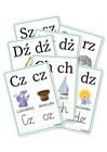 Plansze edukacyjne A4. Dwuznaki. 7 kart