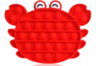 PopIt, zabawka sensoryczna, antystresowa, Krab