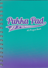 Pukka Pad, kołozeszyt, A5, Fusion Project Book, turkusowy