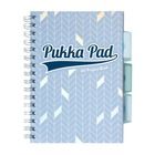 Pukka Pads, kołozeszyt, A5, Glee Project Book, niebieski jasny, kratka
