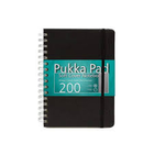 Pukka Pads, Soft Cover, kołonotatnik A5, czarny
