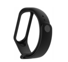 Silikonowy pasek do Xiaomi, Mi Band 3, Xiaomi, Mi Band, 4 czarny