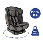 Smiki, Idea, fotelik samochodowy, 0-36 kg, grafitowy