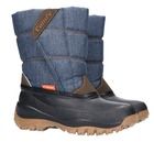 Śniegowce chłopięce, denim, Demar