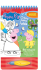 Świnka Peppa. Wodne kolorowanie. Cztery pory roku