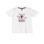 T-shirt chłopięcy, biały, Up Baby