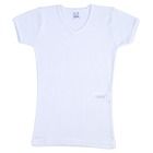 T-shirt dziewczęcy, biały, Olimpias