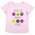 T-shirt dziewczęcy, różowy, Tom Tailor
