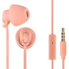 Thomson, słuchawki z mikrofonem do rozmów, ear3008 piccolino, douszne, różowe