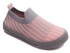 Trampki slip on dziewczęce, różowe, Weestep