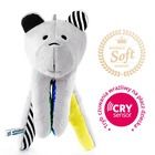 Whisbear - Szumiący Miś Soft, maskotka szumiąca z czujnikiem płaczu, cytryna