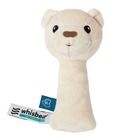 Whisbear, Miś, grzechotka, biała