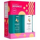 Yope, Efekt Bounce Hydrate My Hair, zestaw, szampon do suchej skóry głowy z peptydami, 300 ml + odżywka do włosów z humektantami, 300 ml