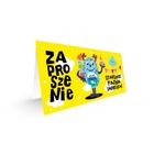 Zaproszenie, potworek, 5 szt.