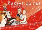 Zeszyt do nut, szeroka pięciolinia