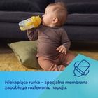 Canpol babies, Exotic Animals, kubek niekapek z rurką i odważnikiem, szary, 270 ml